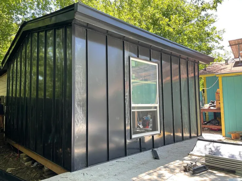 Black standing seam metal wall panels for Roof Inspection in Hermosa Beach